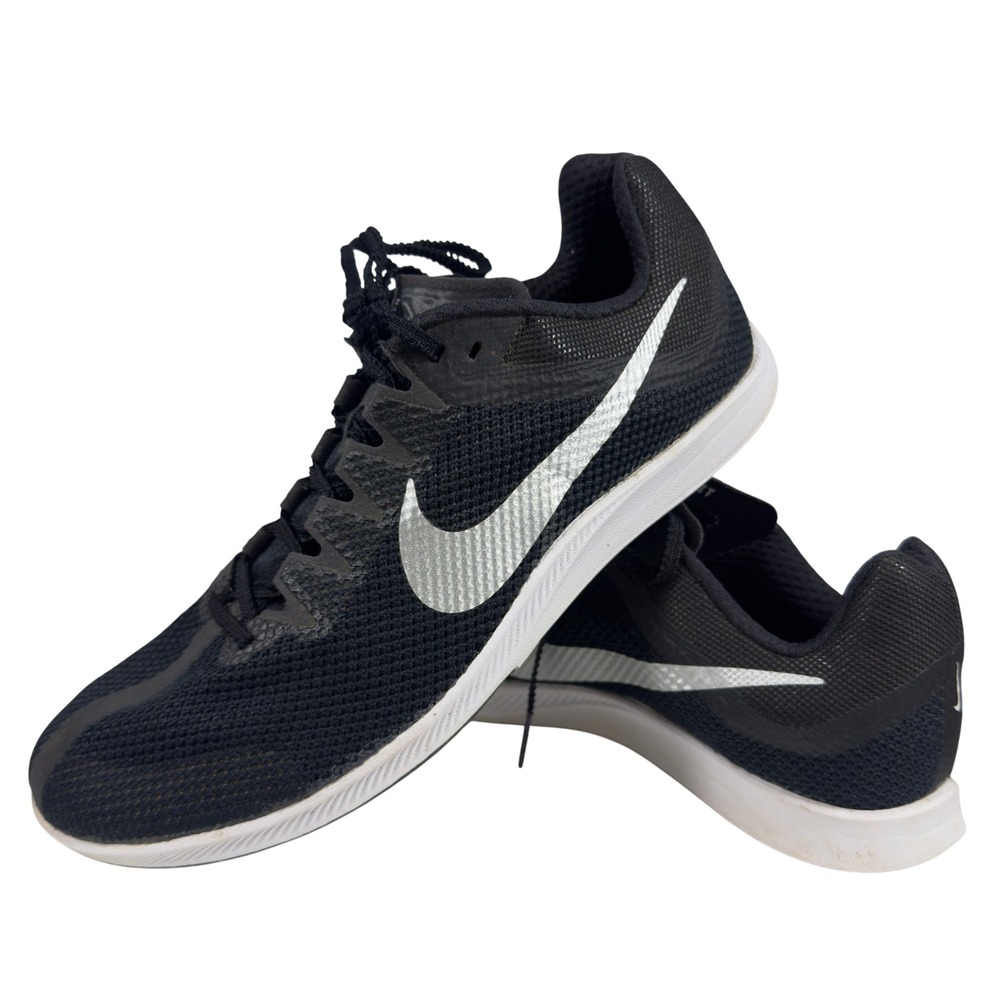 Nike Zoom Rival Distance Men Size 10.5 Black White Track Spikes DC8725-001